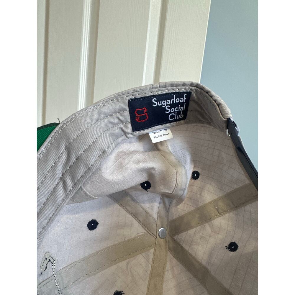 Sugarloaf Social Club Big S Ripstop Hat Snapback Play Or Perish Golf Hat GREAT!! - Picture 8 of 9